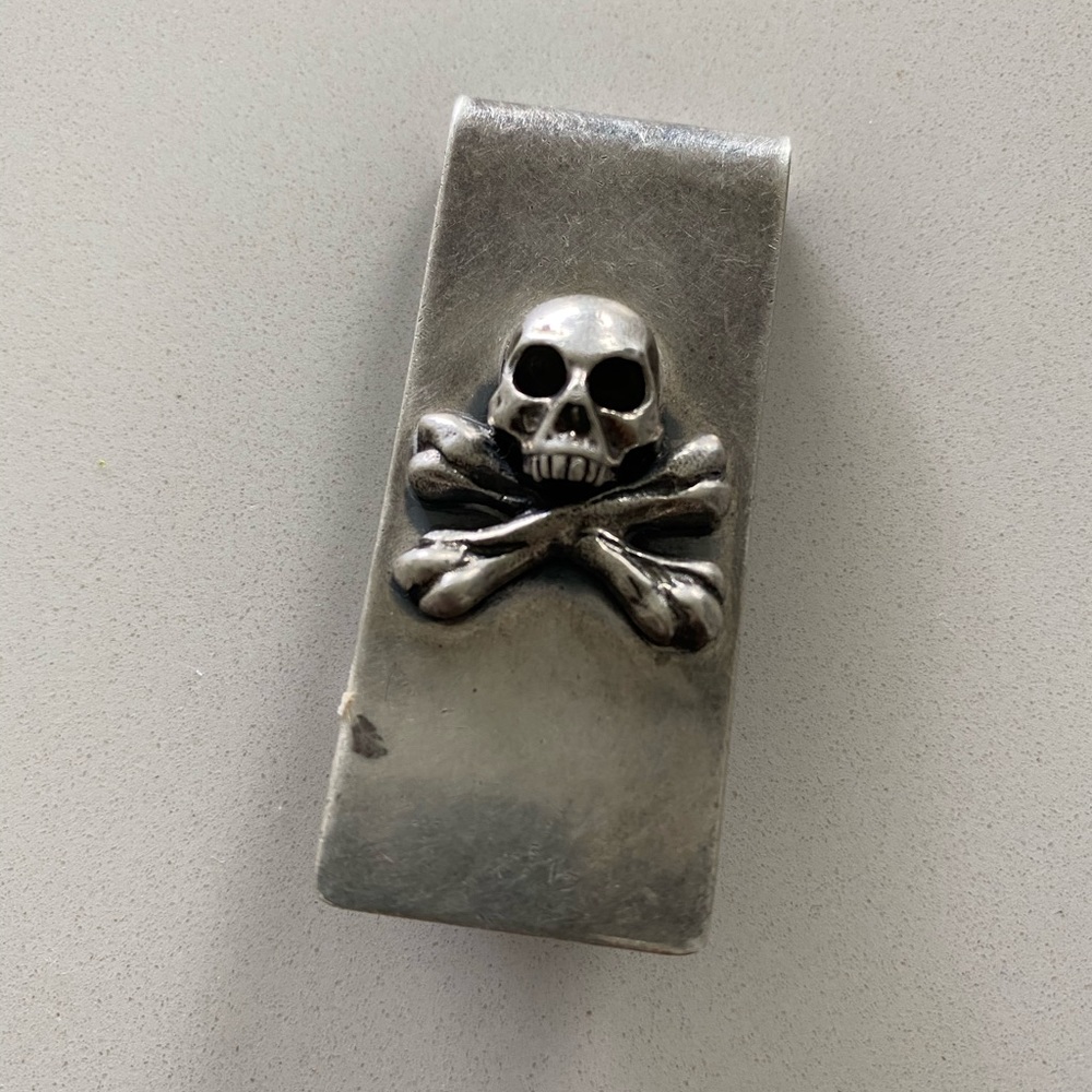 King Baby Skull Money Clip